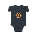 "My First Fall" Cute Autumn Pumpkin & Leaves Infant Onesie