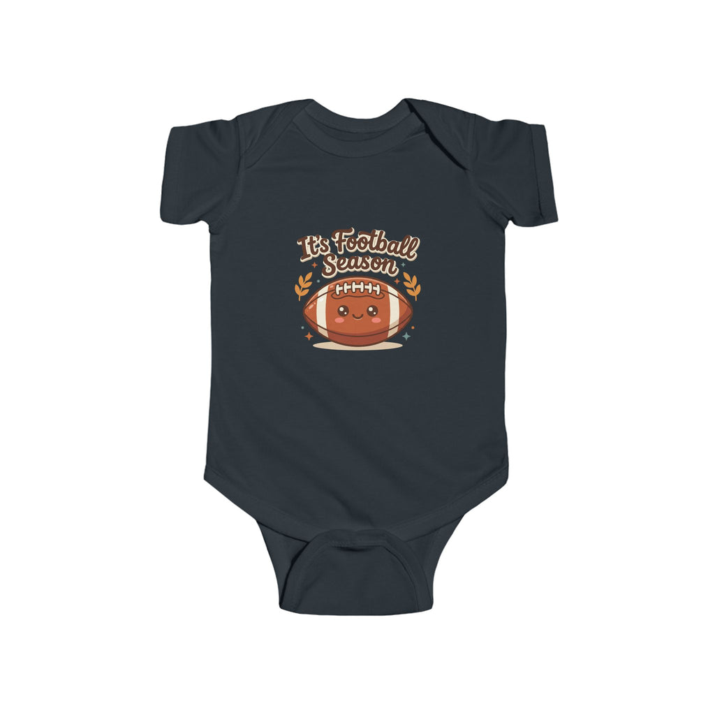 Infant Bodysuit – "It's Football Season" Cute Baby Football Tee