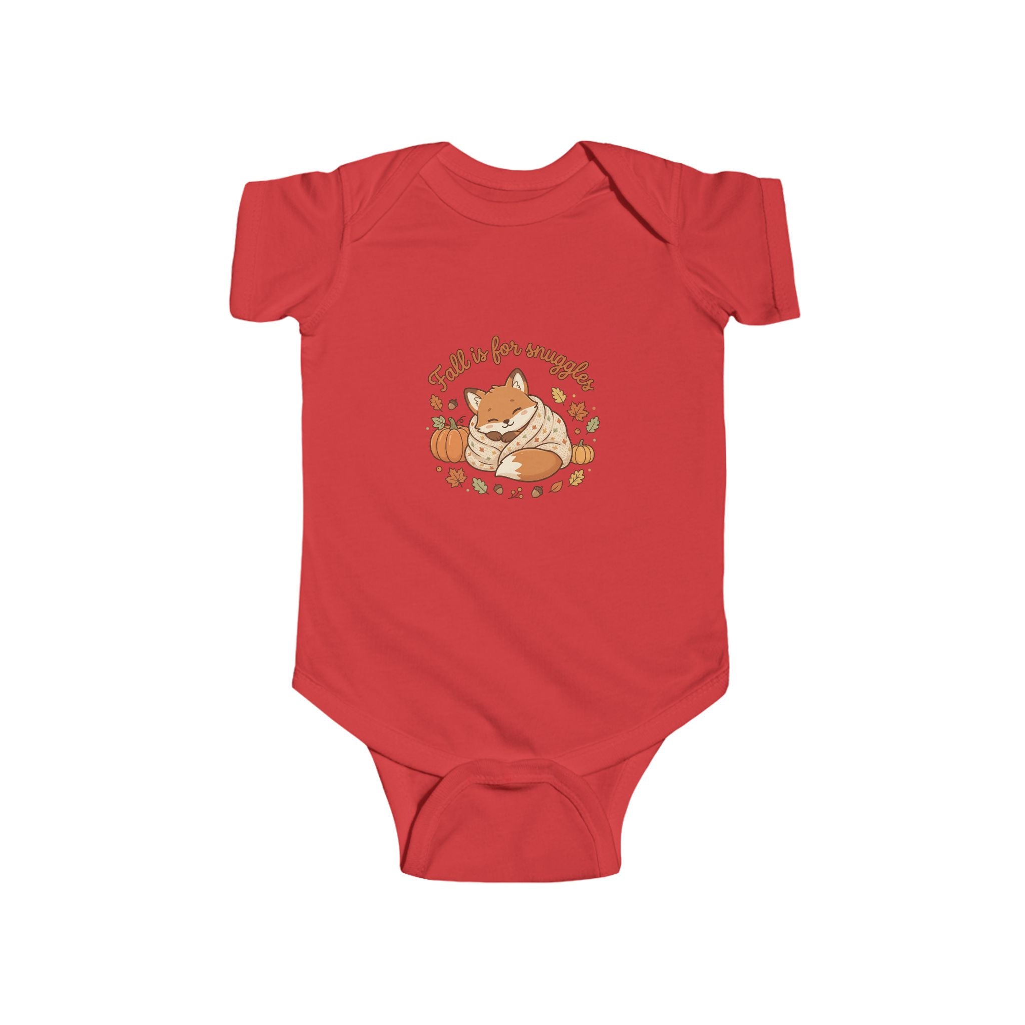 "Fall is for Snuggles" Cute Onesie