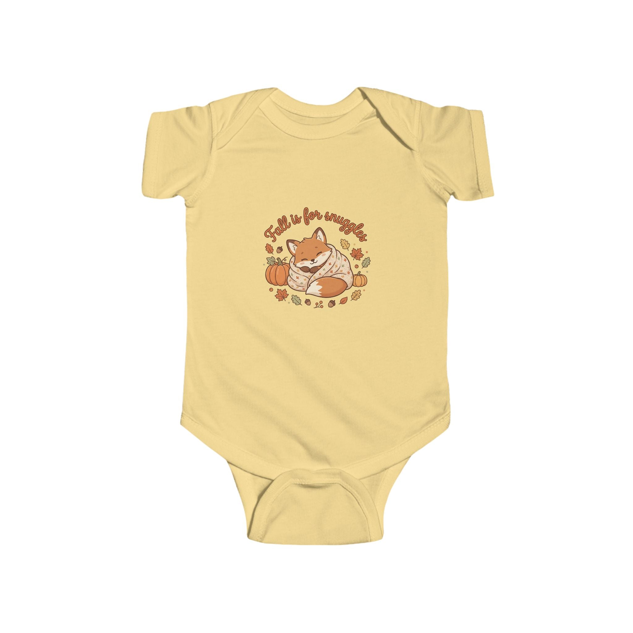 "Fall is for Snuggles" Cute Onesie