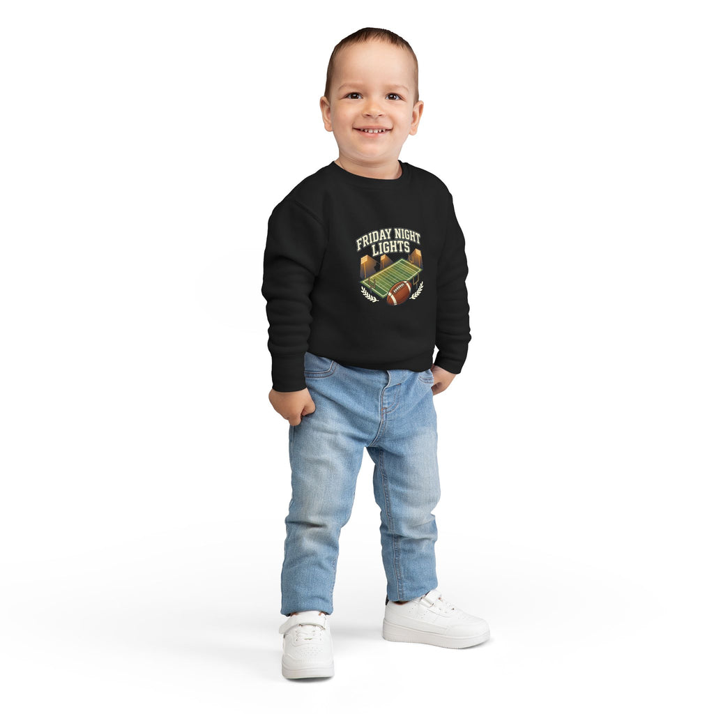 Toddler Sweatshirt - "Friday Night Lights" Football Field Kids Pullover