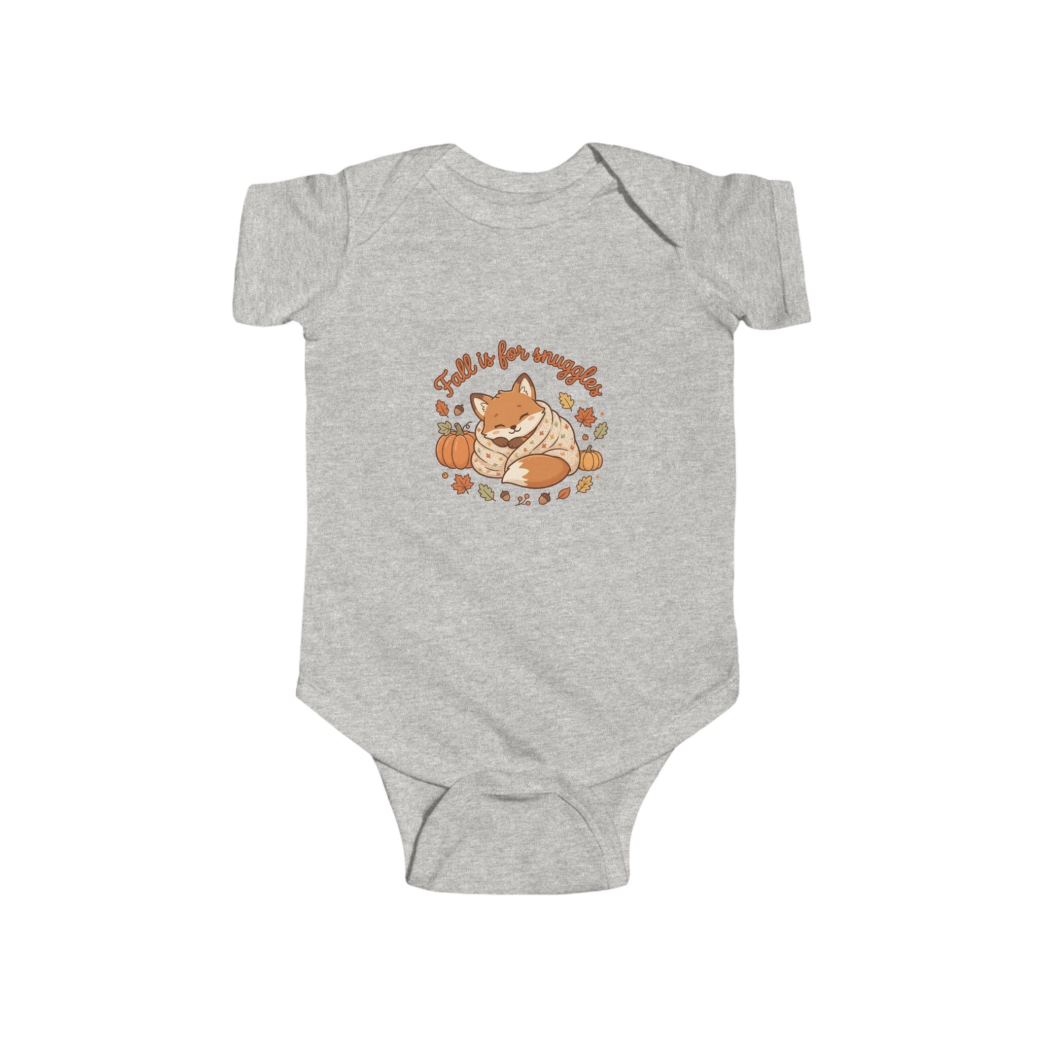 "Fall is for Snuggles" Cute Onesie