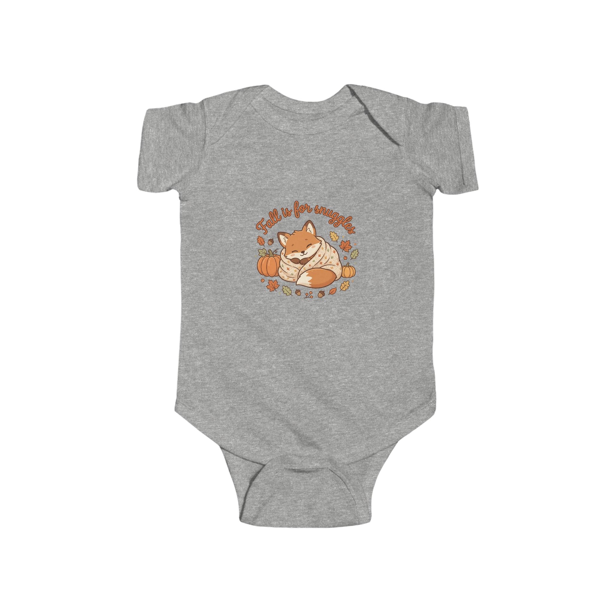 "Fall is for Snuggles" Cute Onesie