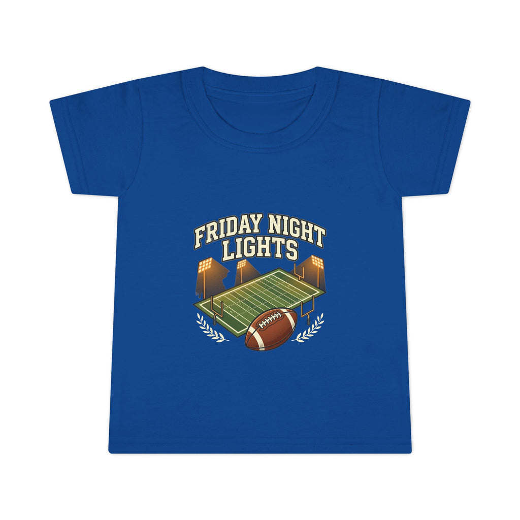 Toddler T-Shirt — "Friday Night Lights" Football Stadium Tee for Kids
