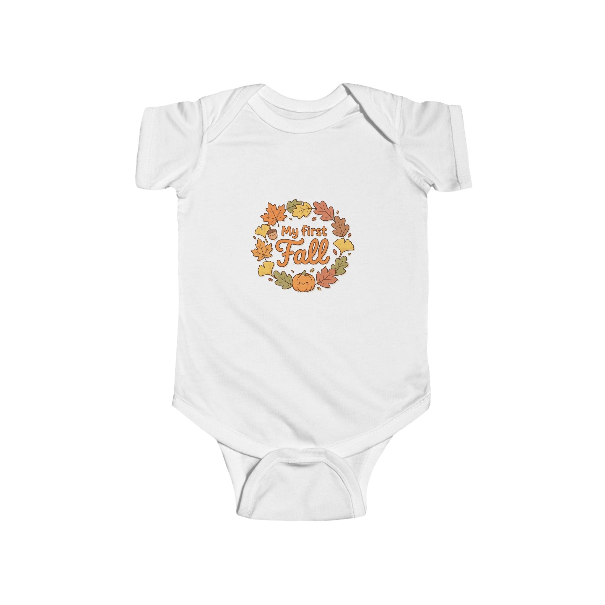 "My First Fall" Cute Baby Onesie