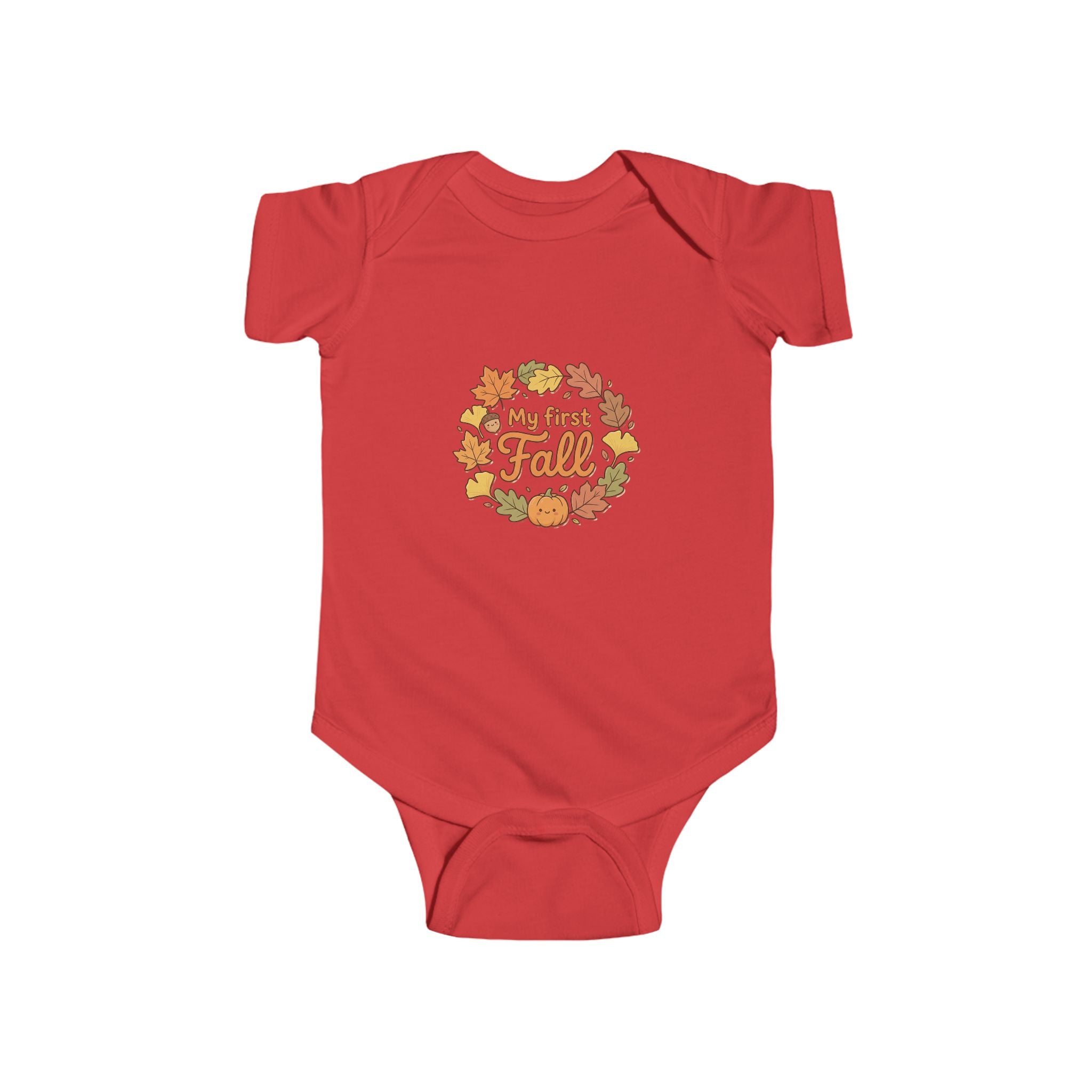 "My First Fall" Cute Baby Onesie