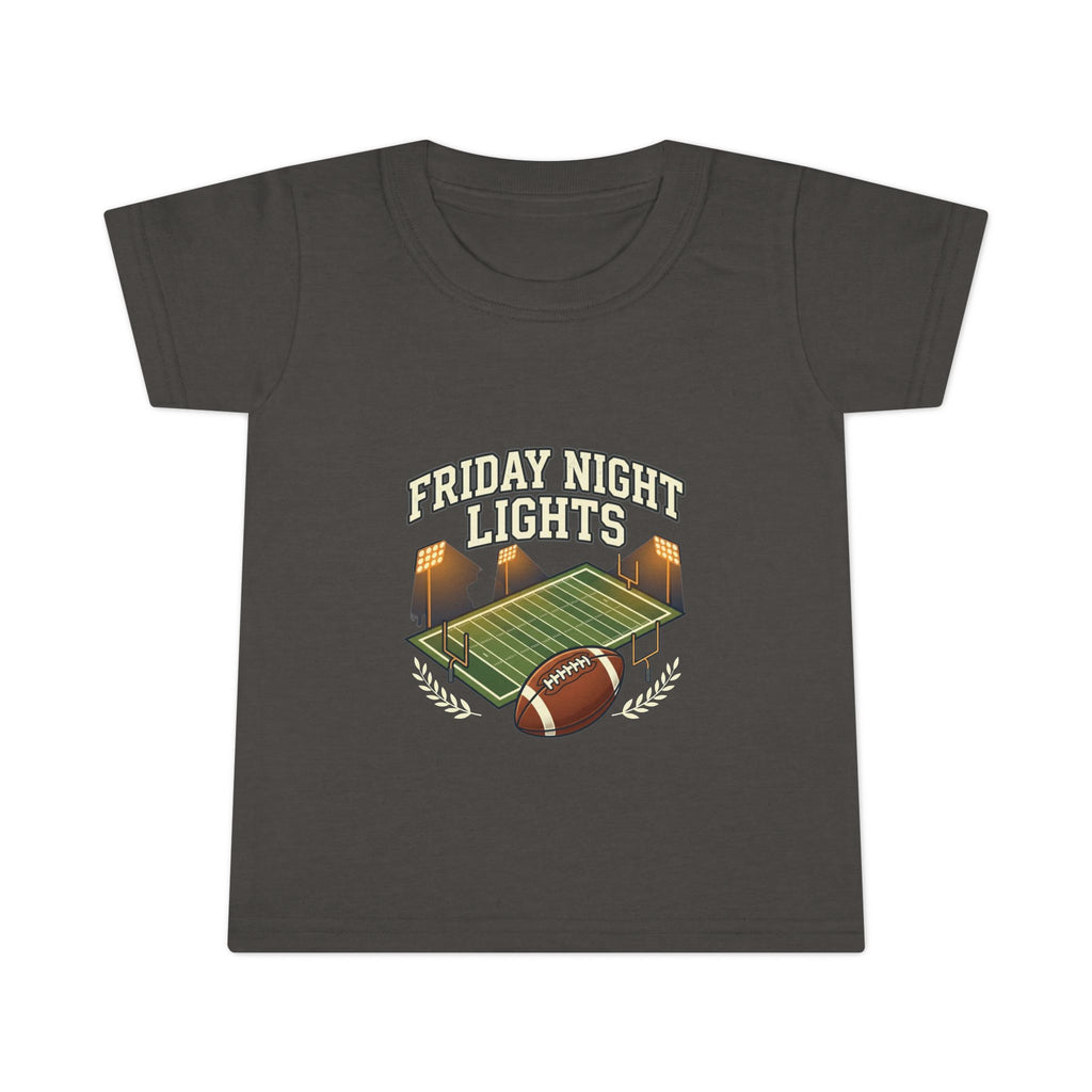 Toddler T-Shirt — "Friday Night Lights" Football Stadium Tee for Kids