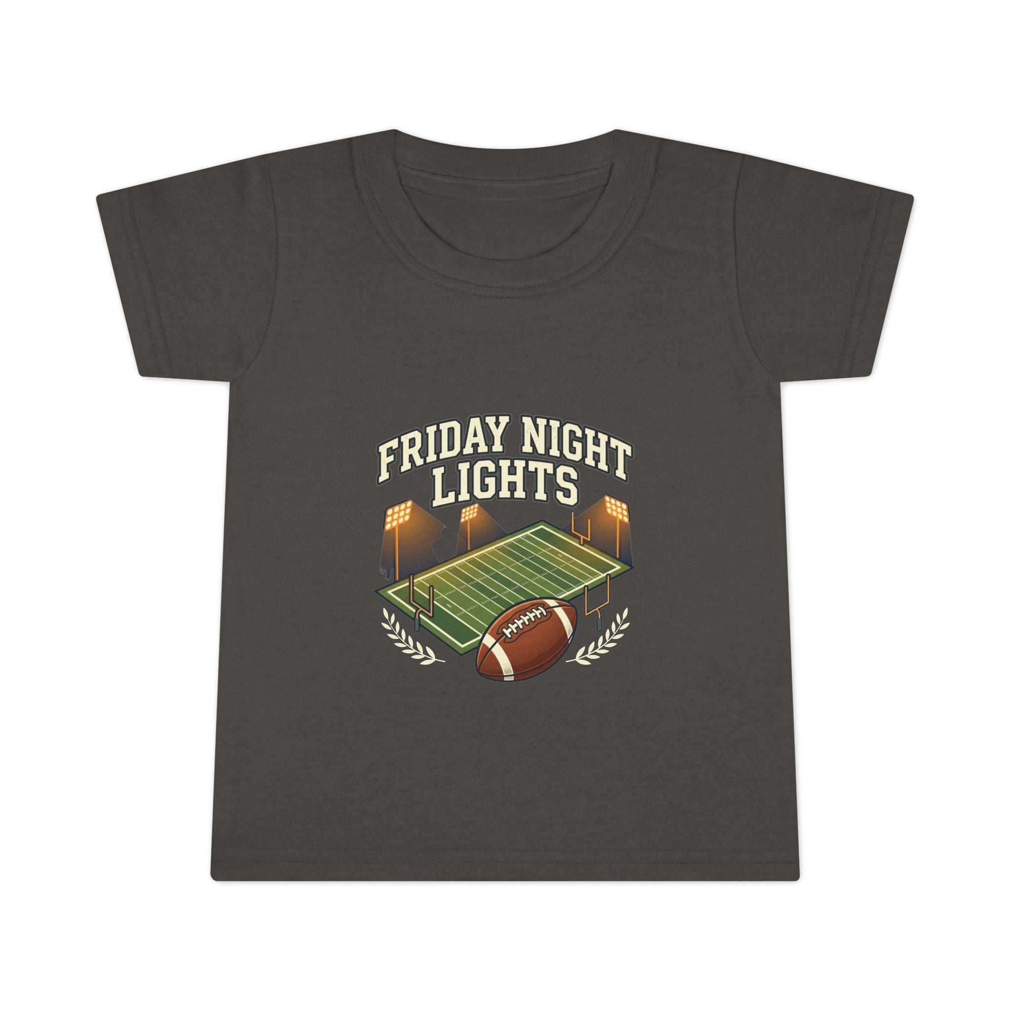 Toddler T-Shirt — "Friday Night Lights" Football Stadium Tee for Kids