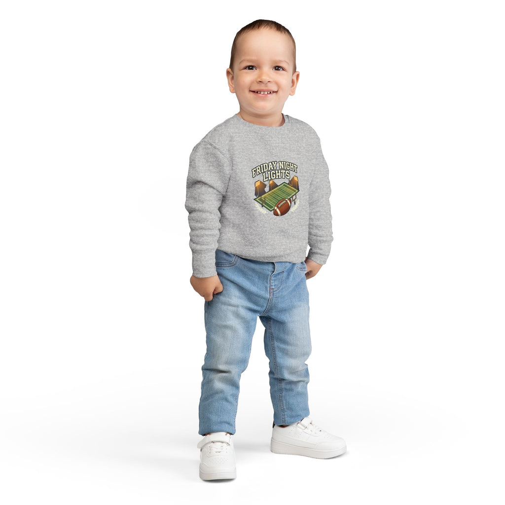 Toddler Sweatshirt - "Friday Night Lights" Football Field Kids Pullover