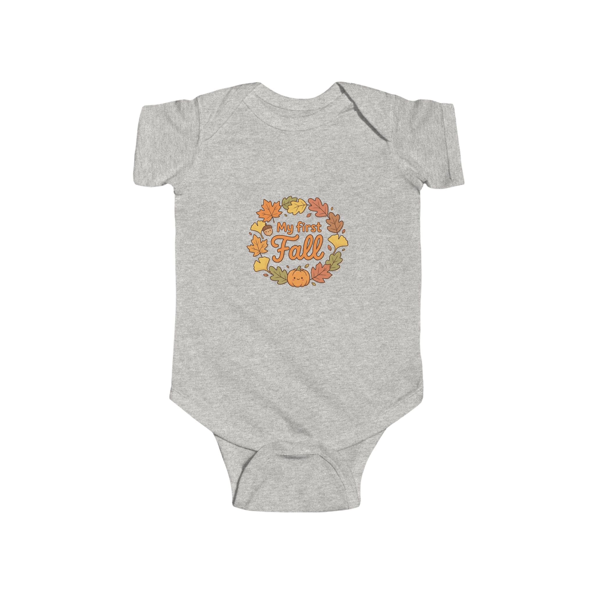 "My First Fall" Cute Baby Onesie