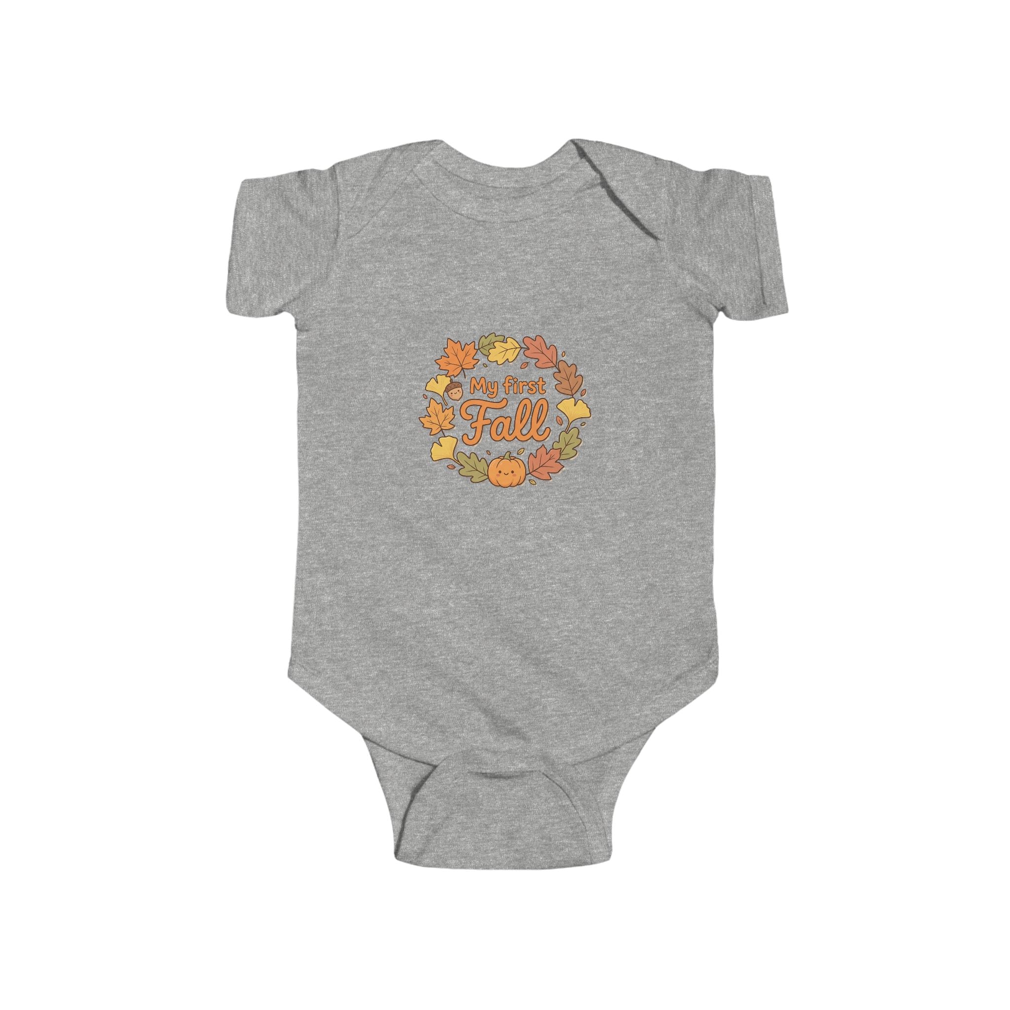 "My First Fall" Cute Baby Onesie